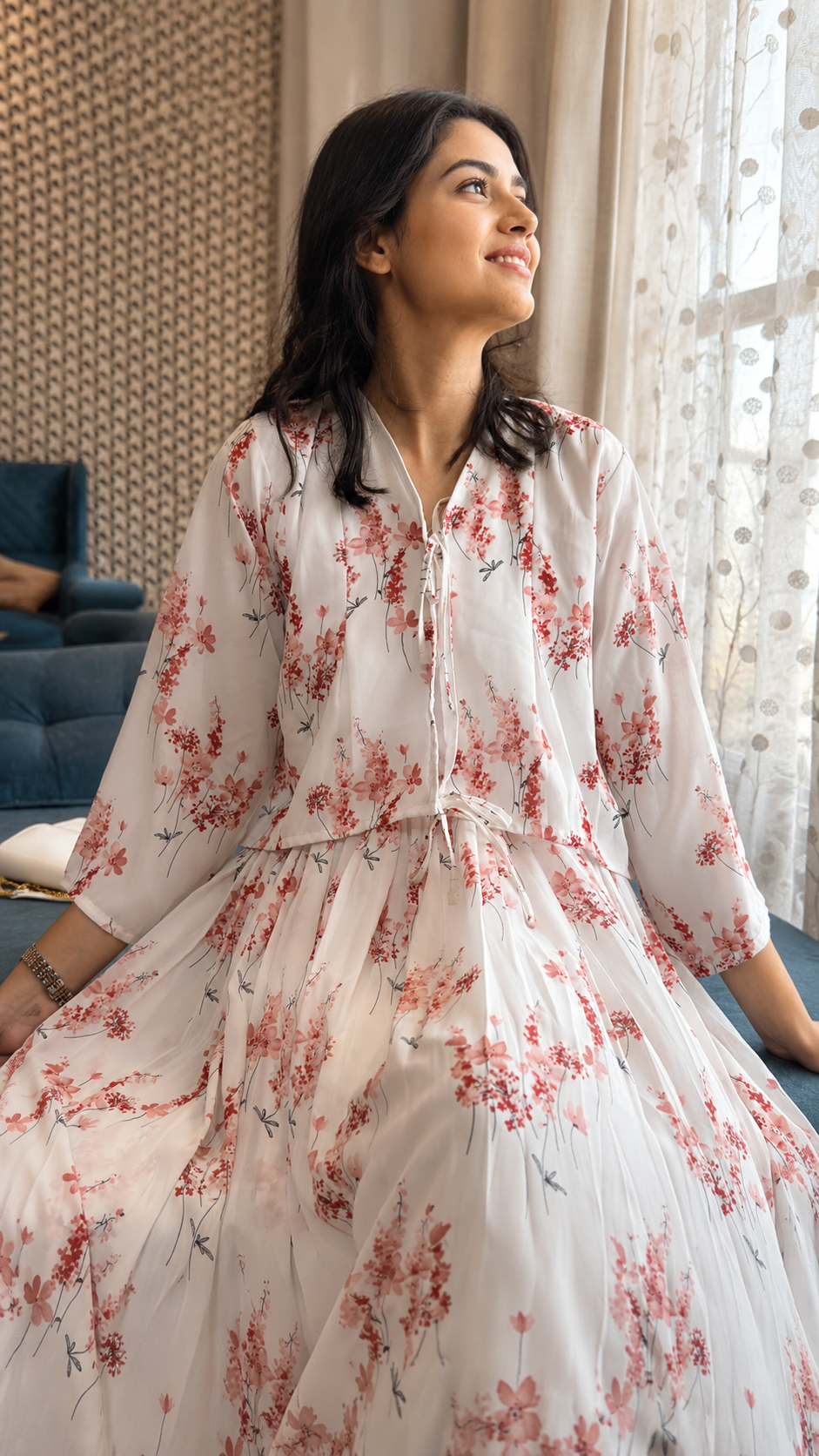 Cherry Blossom Co-Ord Set 2pc