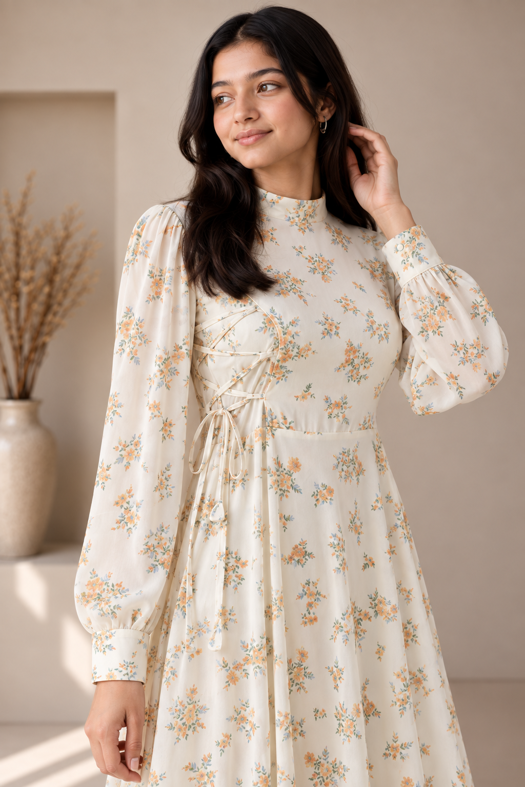 Ivory Blossom - Chiffon