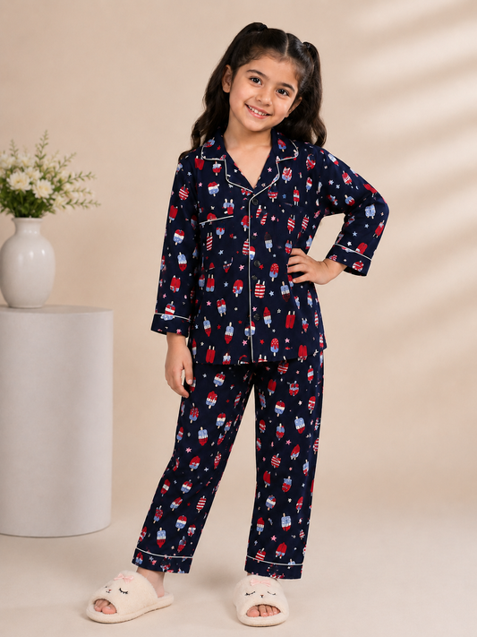 Popsicle 2pc - Night Suit