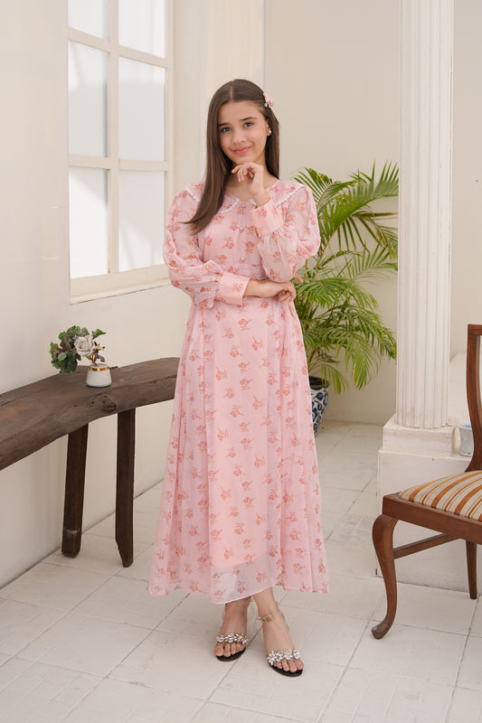 Blush Bloom - Chiffon