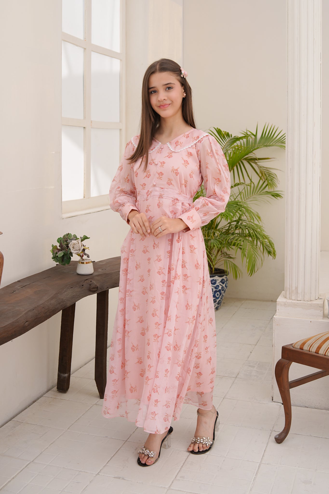 Blush Bloom - Chiffon