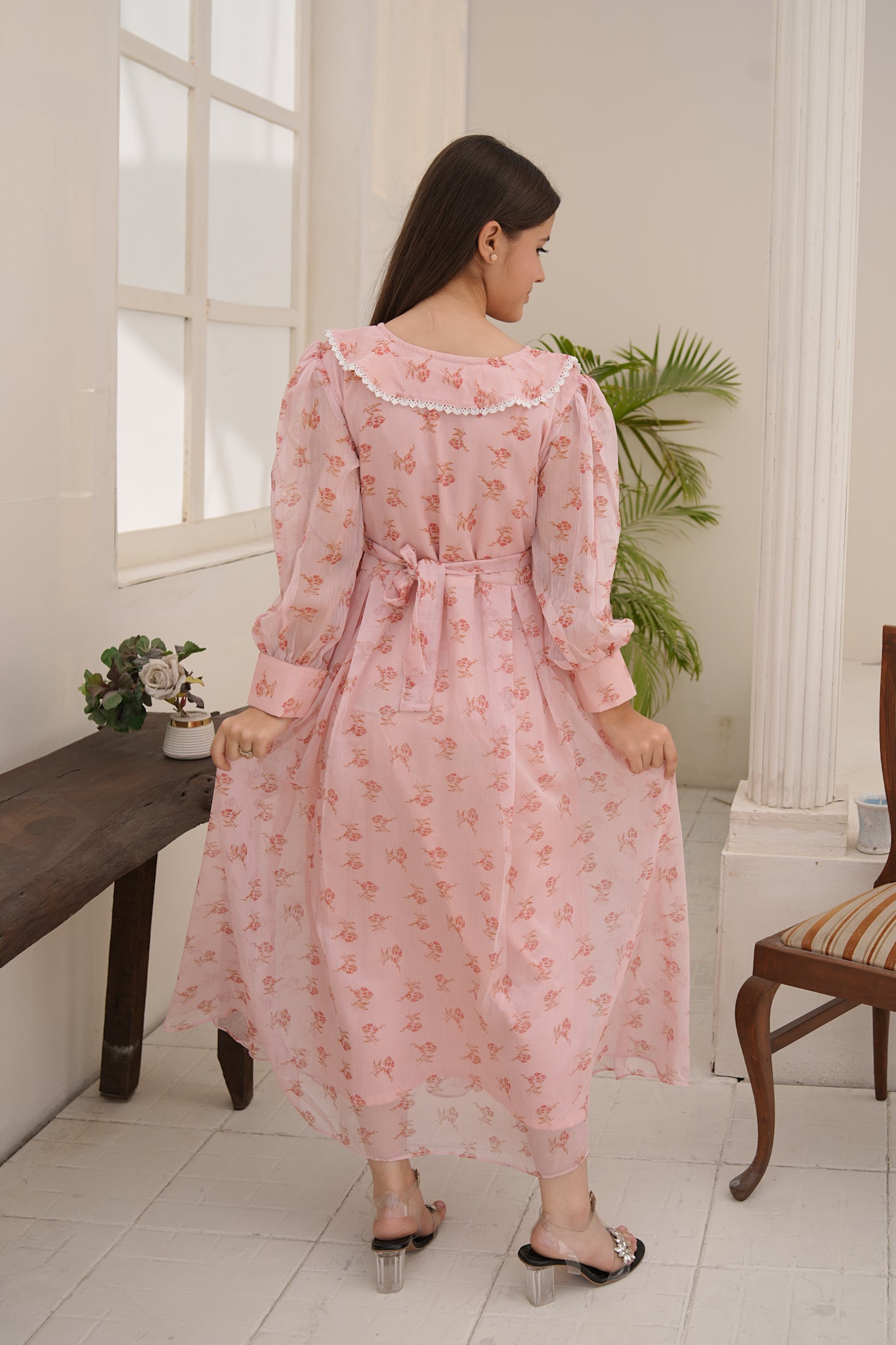 Blush Bloom - Chiffon