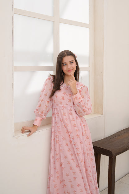 Blush Bloom - Chiffon