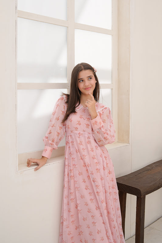 Blush Bloom - Chiffon
