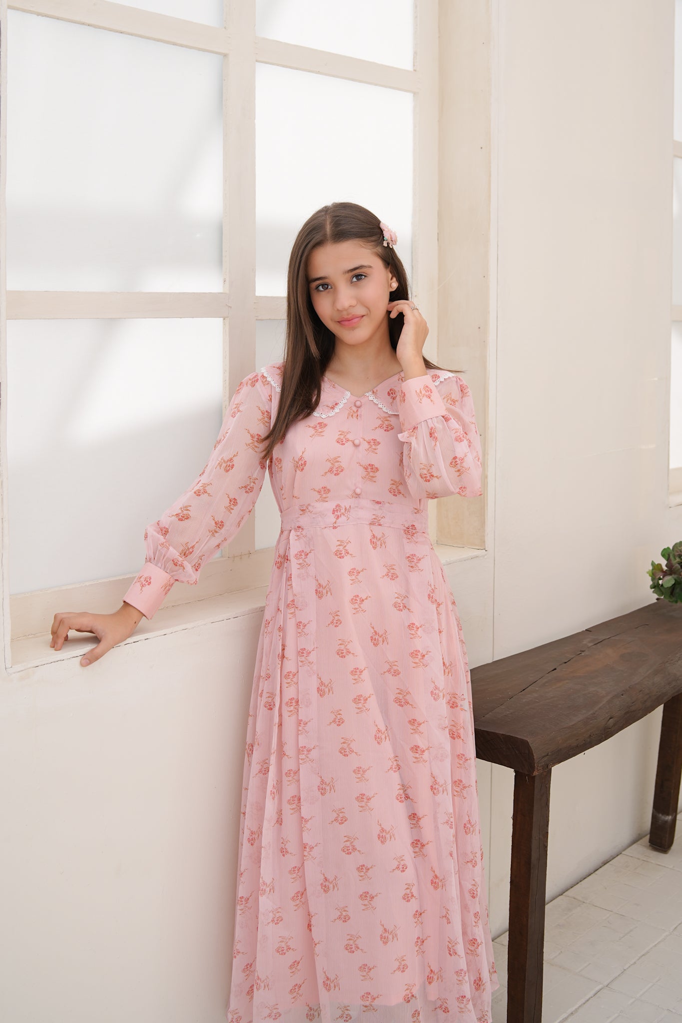 Blush Bloom - Chiffon