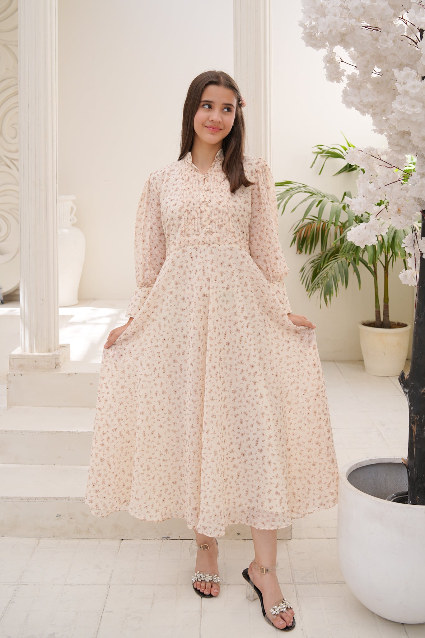 Meadow Blossom - Broshia Chiffon