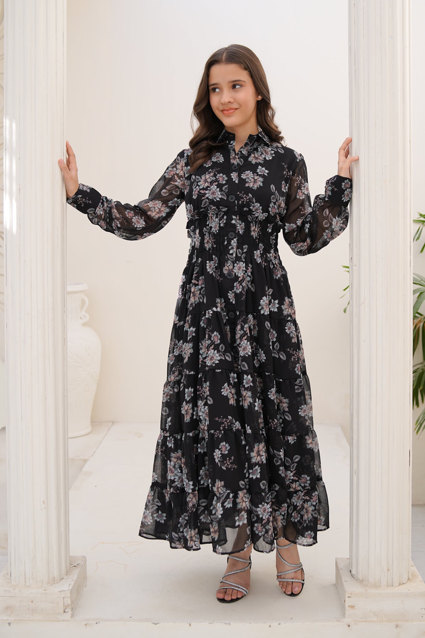 Noir Jardin - Chiffon