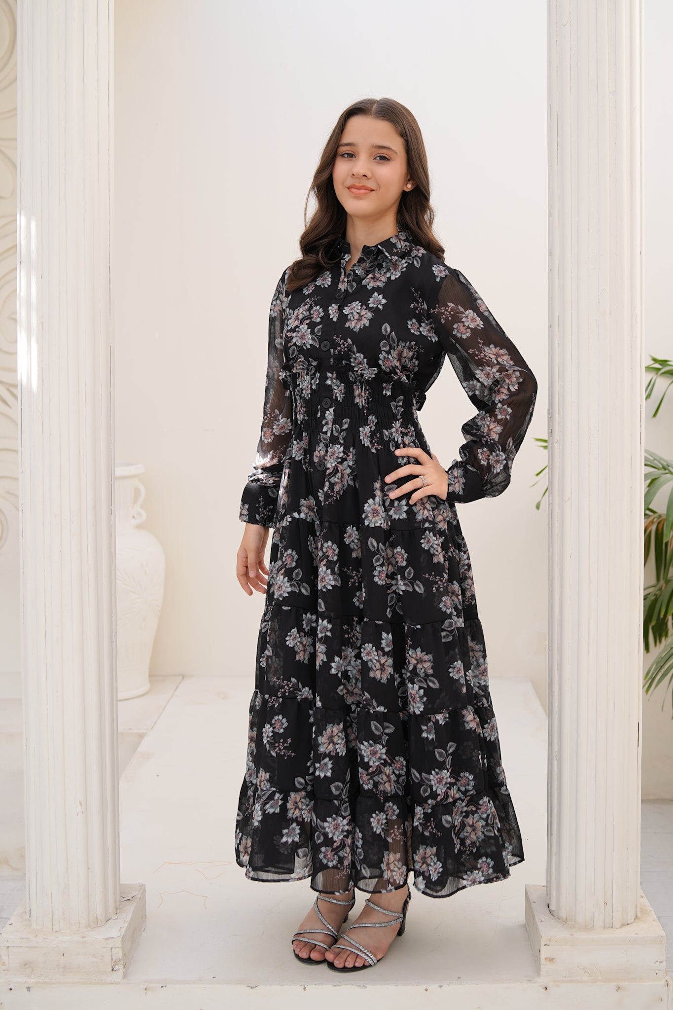 Noir Jardin - Chiffon