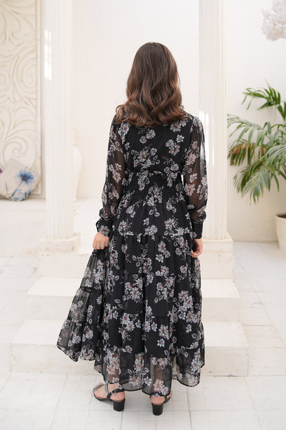 Noir Jardin - Chiffon
