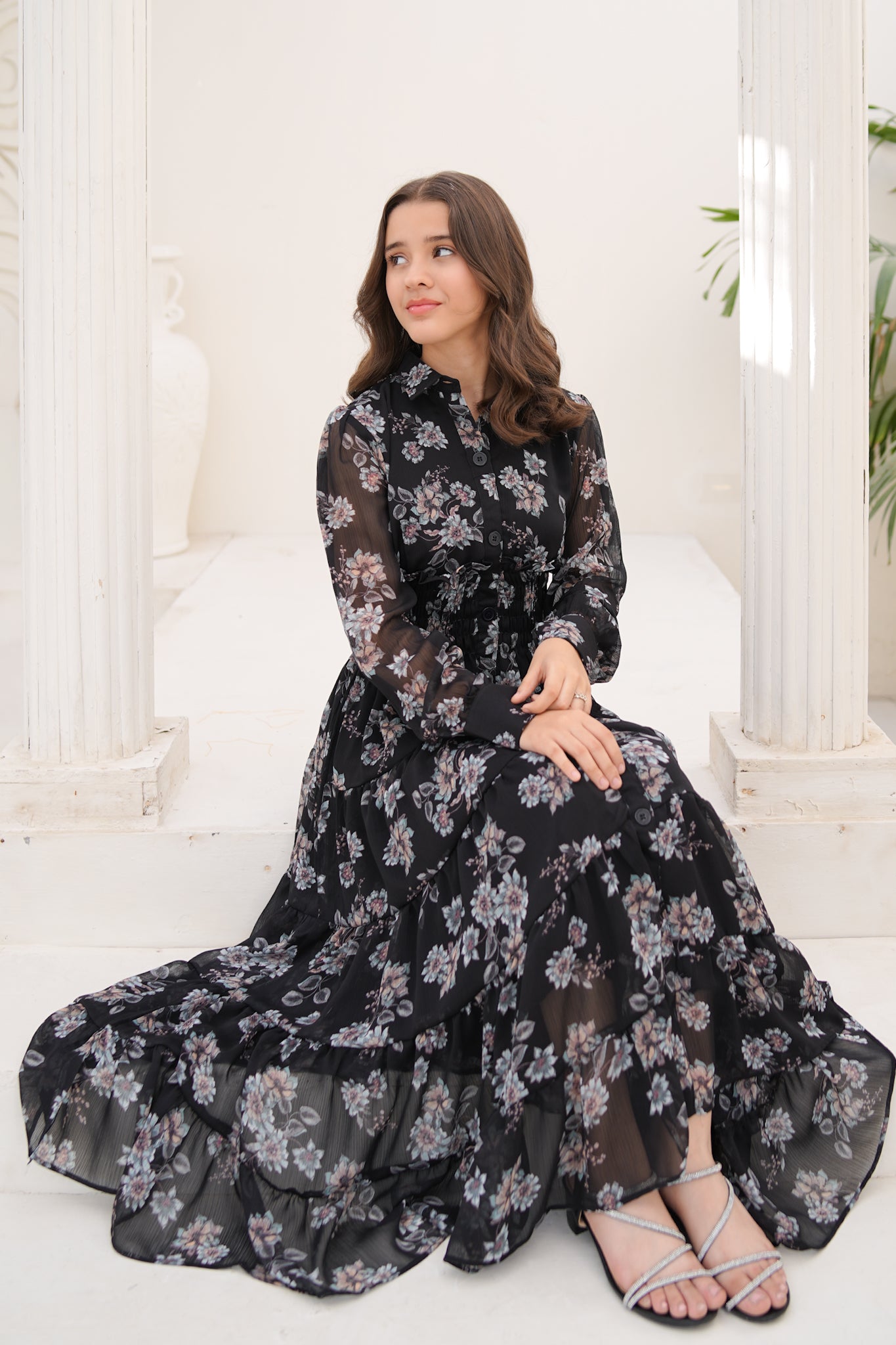 Noir Jardin - Chiffon