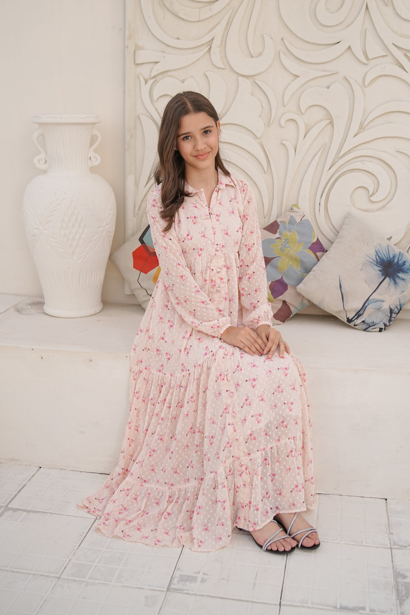 Blush Blossom - Broshia Chiffon
