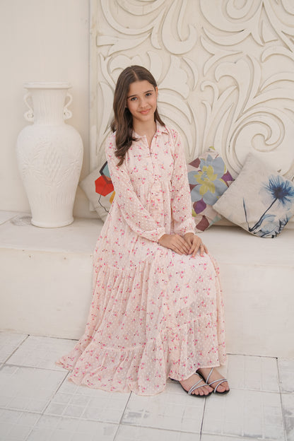 Blush Blossom - Broshia Chiffon