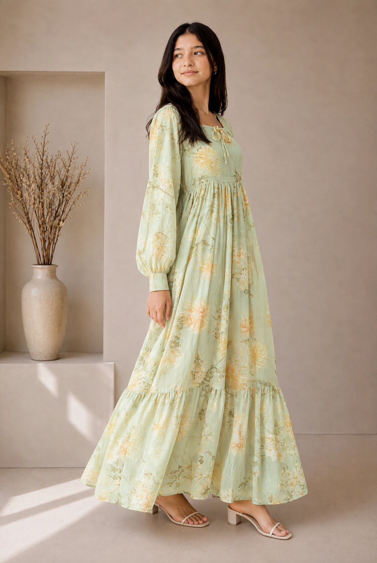 Sage Serenade - Chiffon