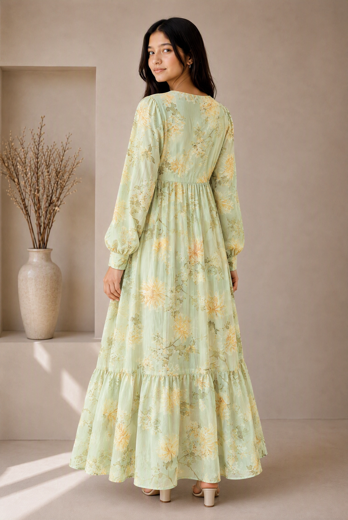 Sage Serenade - Chiffon