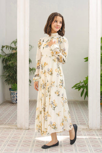 Daffodil Blossom - Chiffon