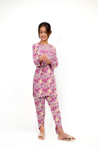 Pink Tulip 2pc – Linen