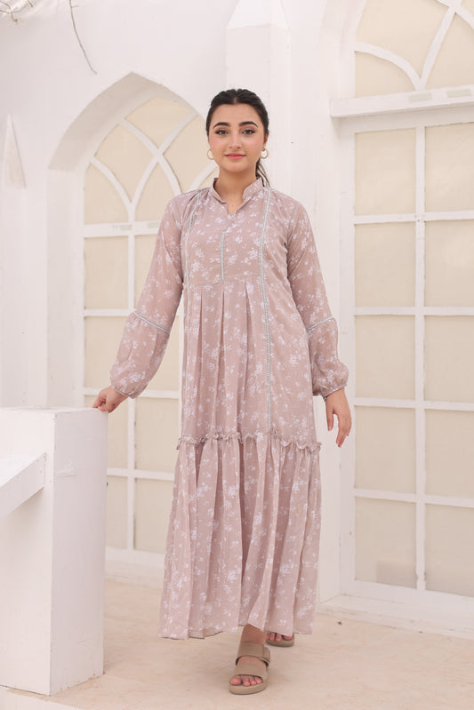 Nude Bloom - Chiffon
