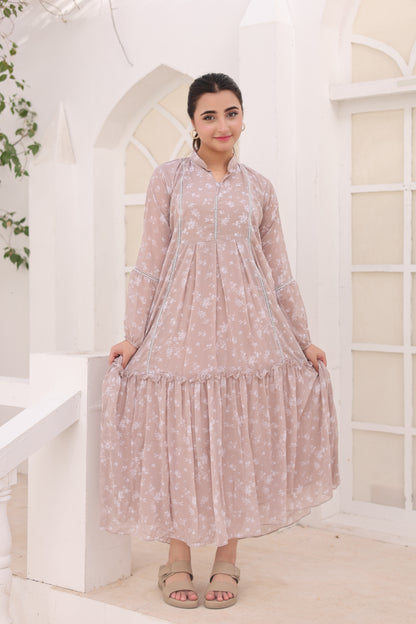 Nude Bloom - Chiffon