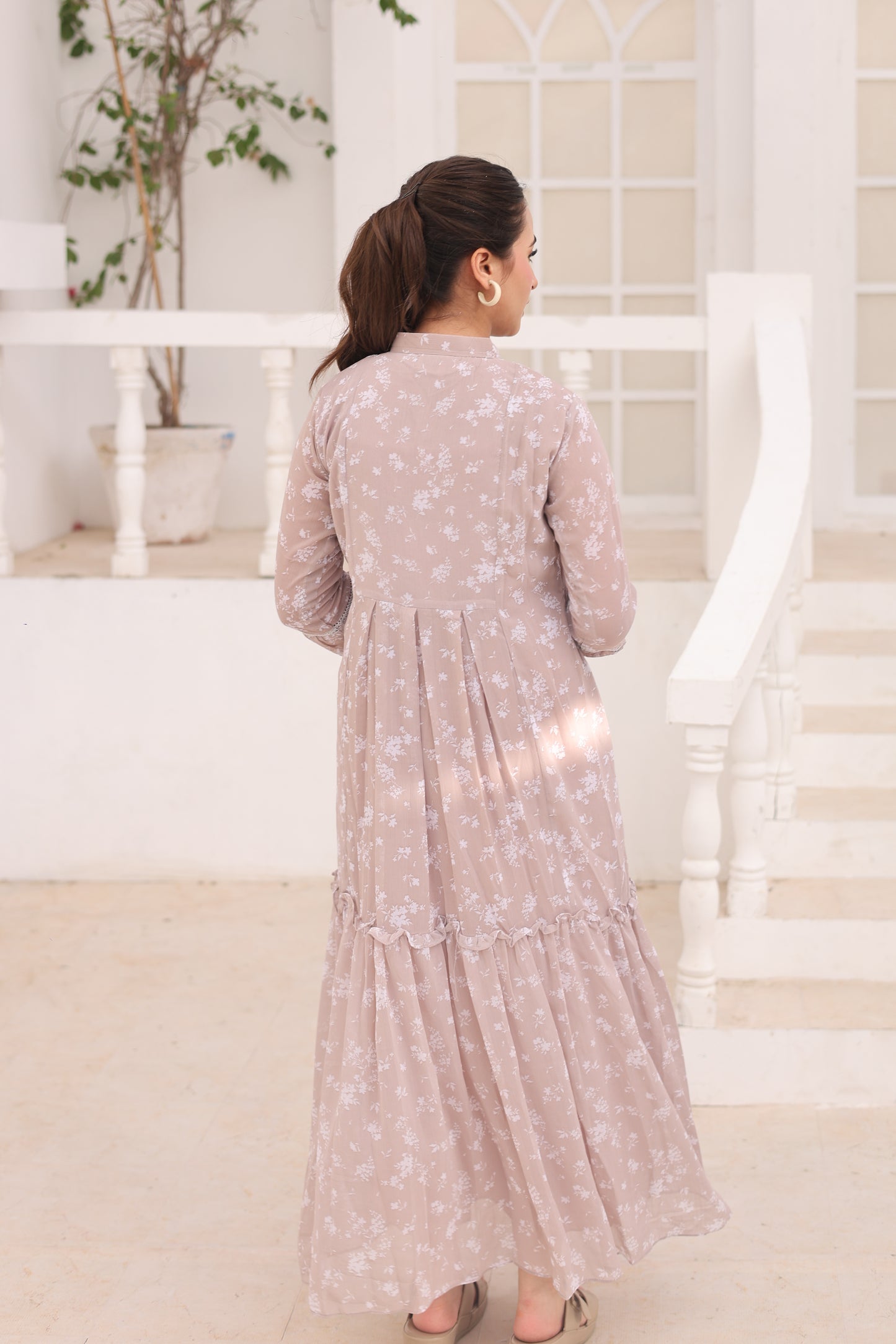 Nude Bloom - Chiffon