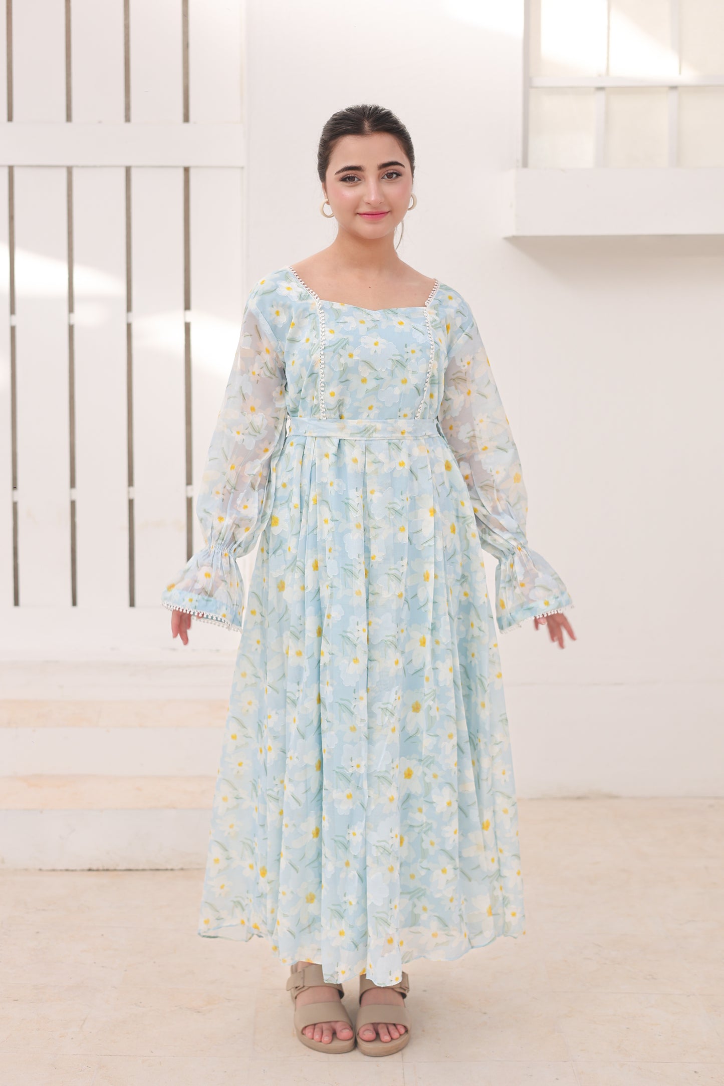 Bluebell Bloom - Broshia Chiffon