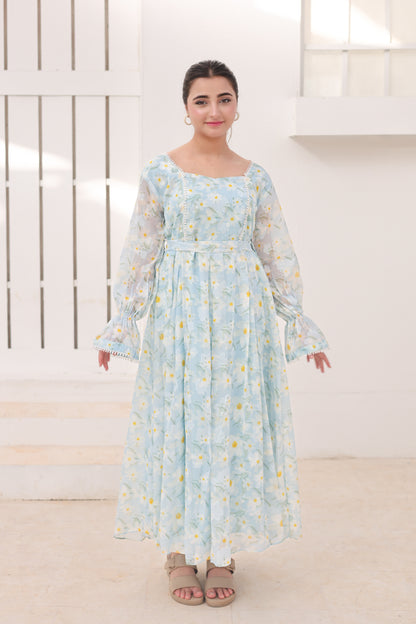 Bluebell Bloom - Broshia Chiffon