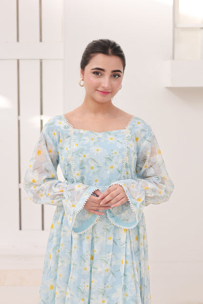 Bluebell Bloom - Broshia Chiffon