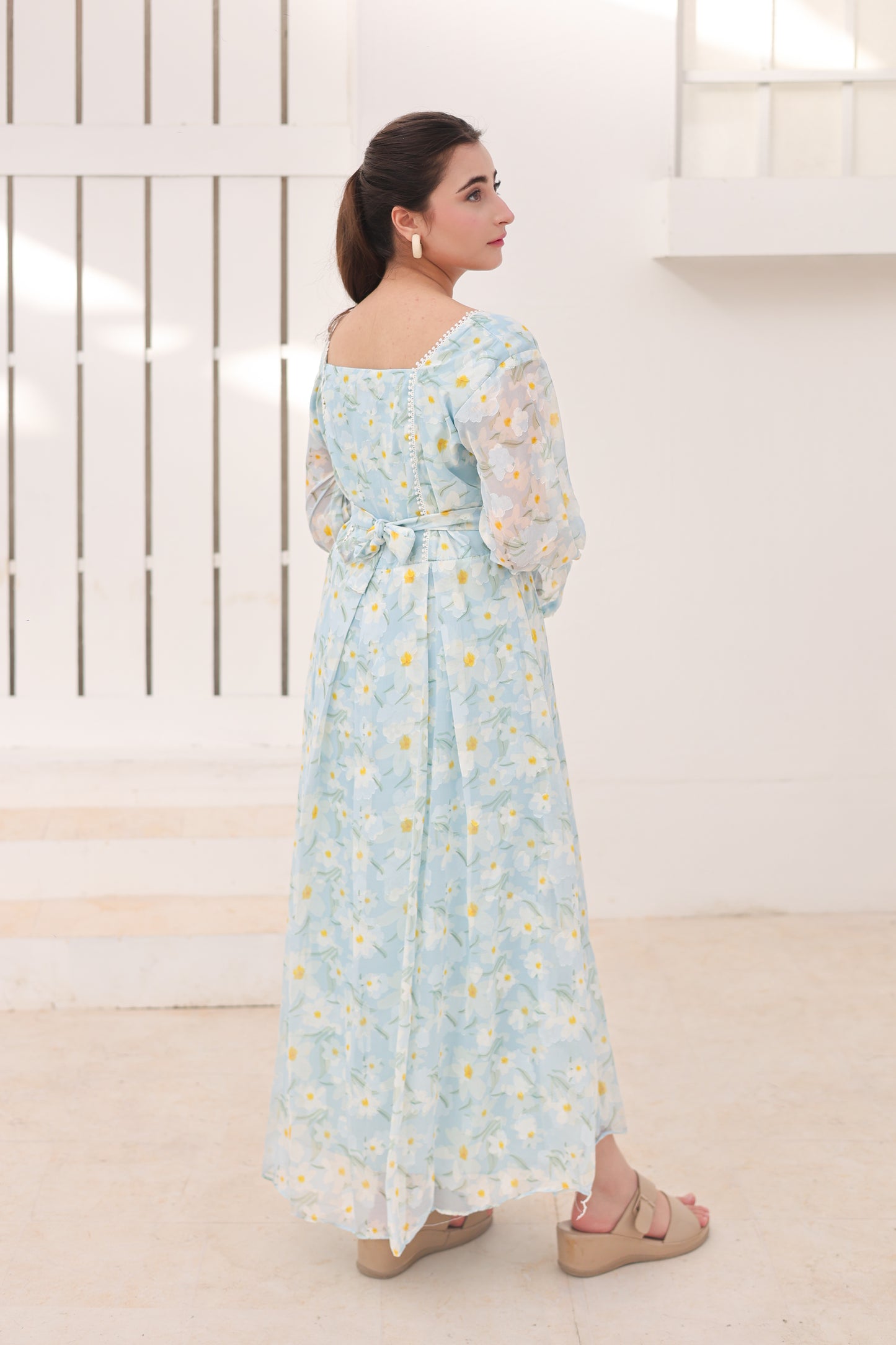 Bluebell Bloom - Broshia Chiffon