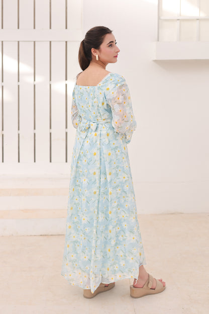 Bluebell Bloom - Broshia Chiffon