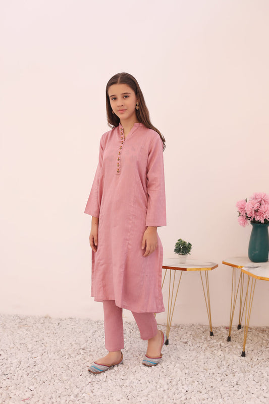 Blush – 2pc Jacquard