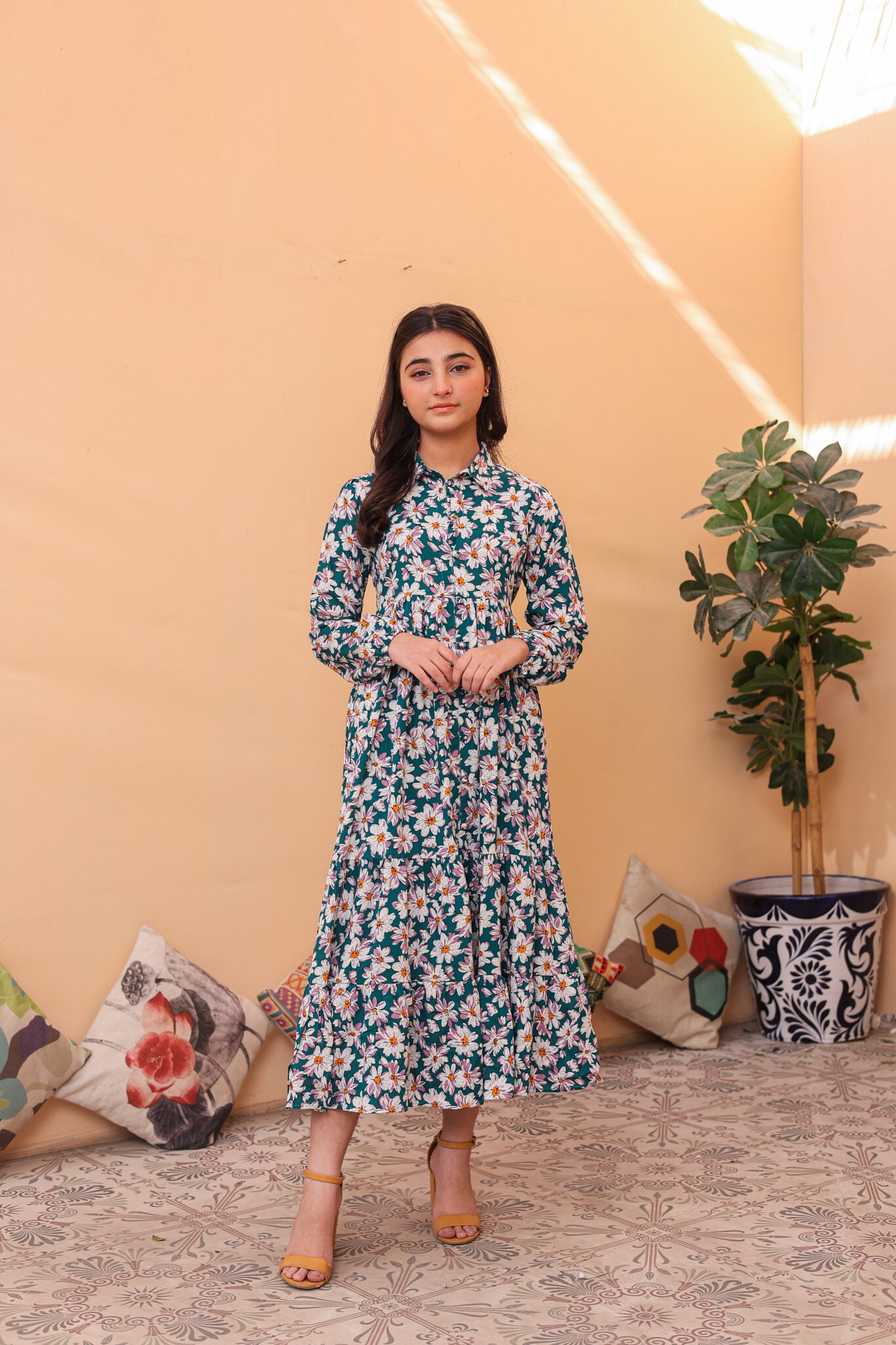 Verdant Daisy – Linen