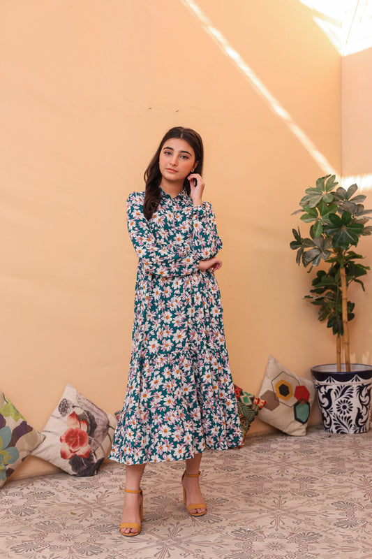 Verdant Daisy – Linen