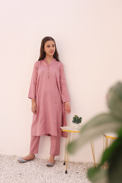 Blush – 2pc Jacquard