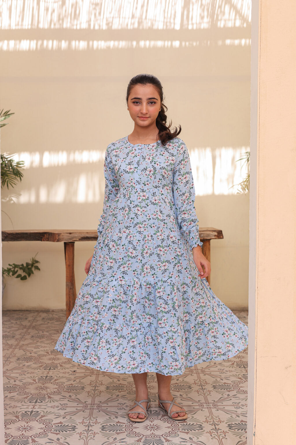 Sky Blossom Breeze – Linen