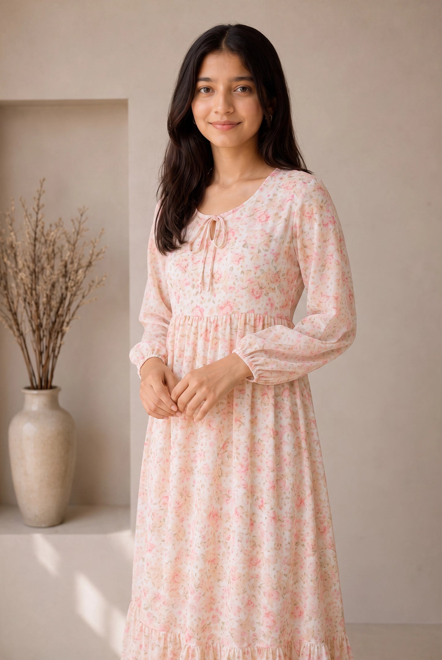 Blush Meadow - Chiffon
