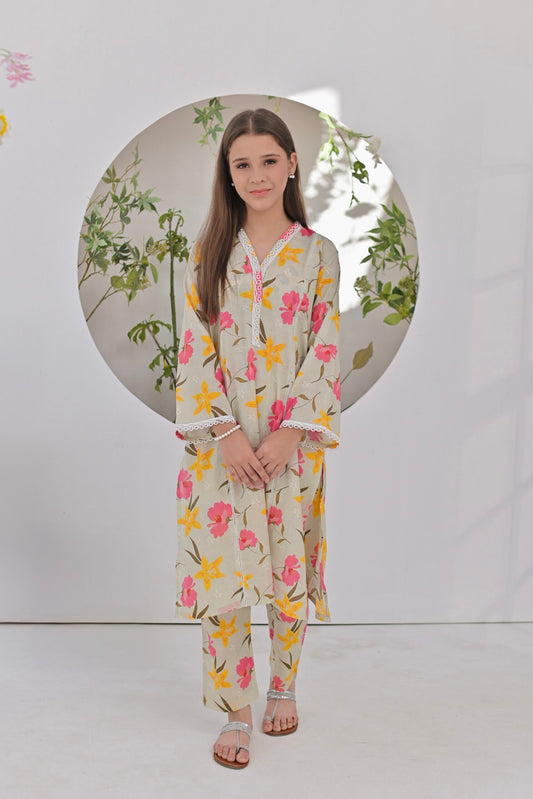 Floral Haze - 2pc Lawn