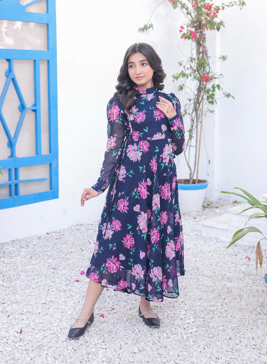 Twilight Rosette – Chiffon