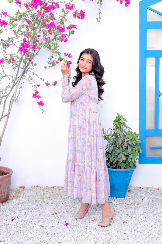 Lavender Bloom – Broshia Chiffon