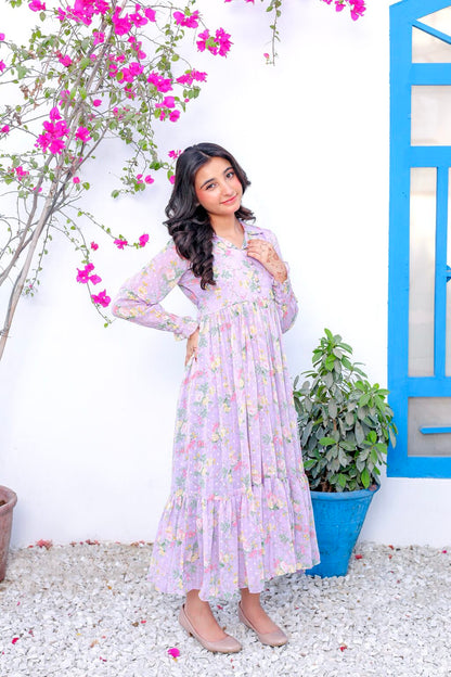 Lavender Bloom – Broshia Chiffon