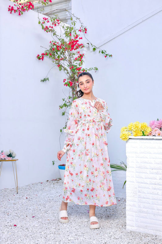 Sunlit Petals – Chiffon