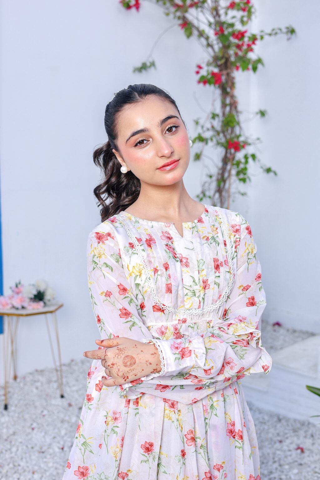 Sunlit Petals – Chiffon