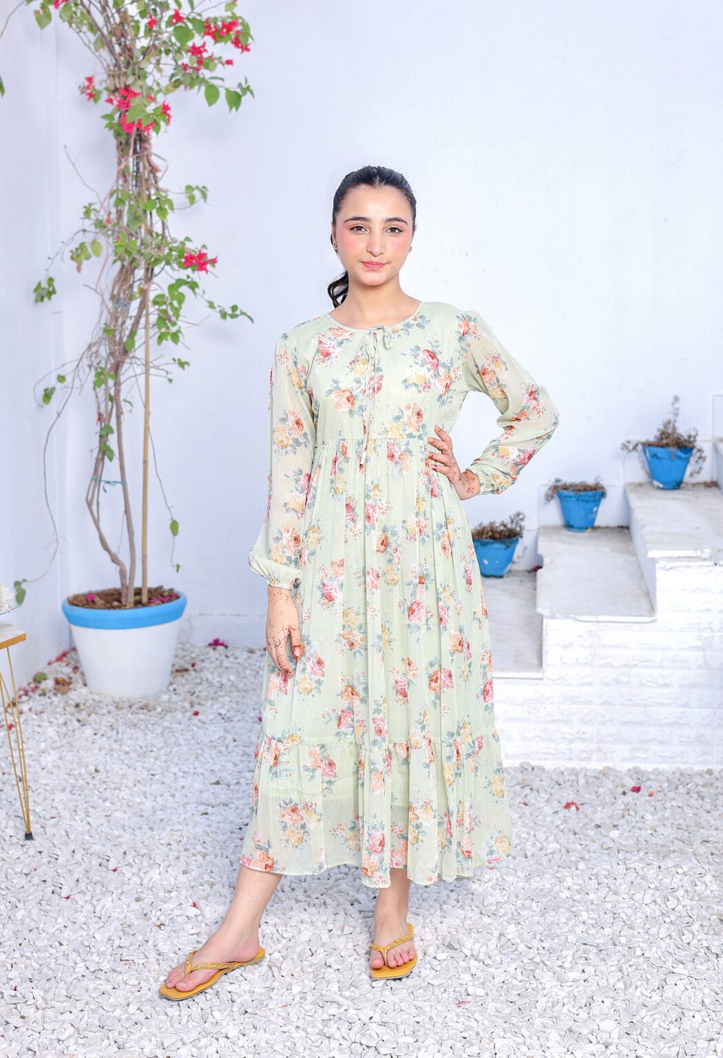 Sage Bloom – Chiffon