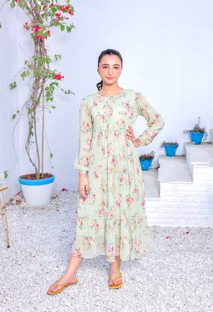 Sage Bloom – Chiffon