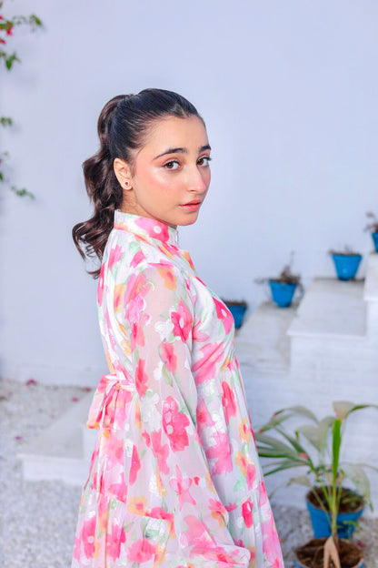 White Blossom – Broshia Chiffon